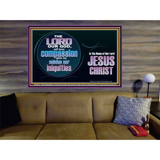 HAVE COMPASSION UPON US O LORD  Christian Paintings  GWOVERCOMER10565  