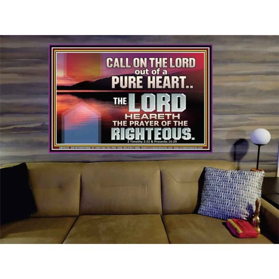 CALL ON THE LORD OUT OF A PURE HEART  Scriptural Décor  GWOVERCOMER10576  