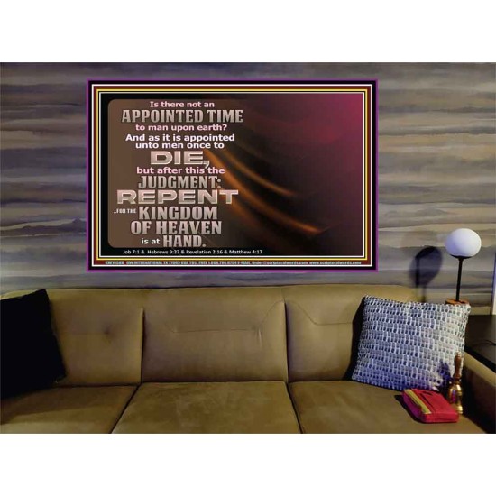 AN APPOINTED TIME TO MAN UPON EARTH  Art & Wall Décor  GWOVERCOMER10588  
