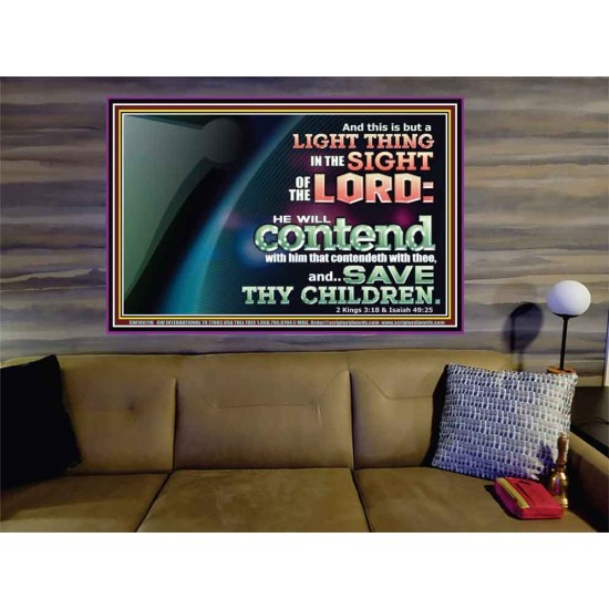LIGHT THING IN THE SIGHT OF THE LORD  Unique Scriptural ArtWork  GWOVERCOMER10611B  
