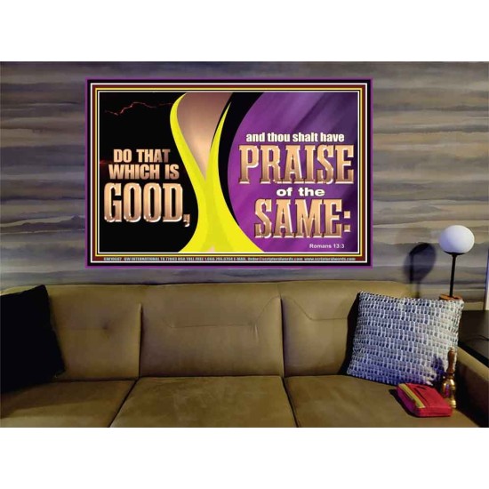 DO THAT WHICH IS GOOD AND THOU SHALT HAVE PRAISE OF THE SAME  Children Room  GWOVERCOMER10687  
