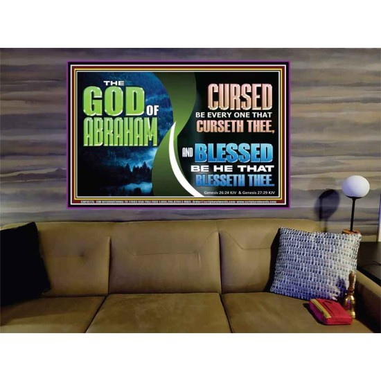 BLESSED BE HE THAT BLESSETH THEE  Religious Wall Art   GWOVERCOMER10776  