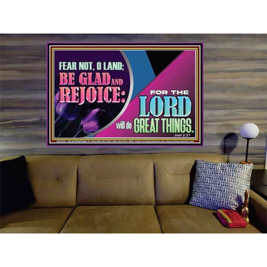 THE LORD WILL DO GREAT THINGS  Eternal Power Portrait  GWOVERCOMER12031  