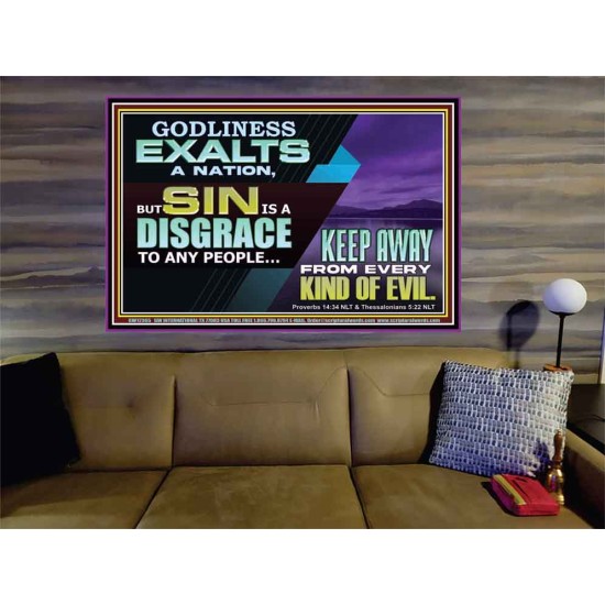 SIN IS A DISGRACE TO ANY PEOPLE KEEP AWAY FROM EVERY KIND OF EVIL  Church Picture  GWOVERCOMER12365  