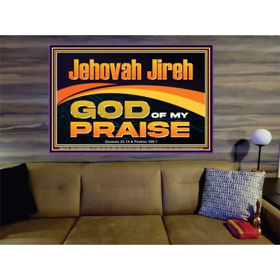 JEHOVAH JIREH GOD OF MY PRAISE  Bible Verse Art Prints  GWOVERCOMER13118  