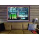 LET THE PEOPLE PRAISE THEE O GOD  Kitchen Wall Décor  GWOVERCOMER9603  