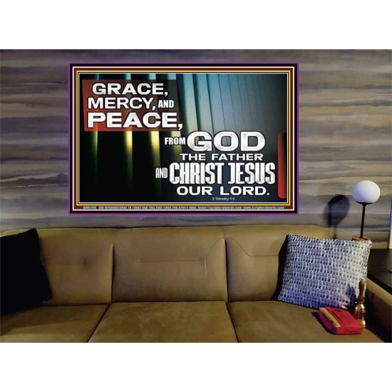 GRACE MERCY AND PEACE UNTO YOU  Bible Verse Portrait  GWOVERCOMER9799  