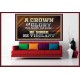 CROWN OF GLORY FOR OVERCOMERS  Scriptures Décor Wall Art  GWOVERCOMER10440  