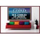 JEHOVAH GOD OUR LORD IS AN INCOMPARABLE GOD  Christian Portrait Wall Art  GWOVERCOMER10447  