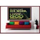 THOSE WHO KEEP THE WORD OF GOD ENJOY HIS GREAT LOVE  Bible Verses Wall Art  GWOVERCOMER10482  