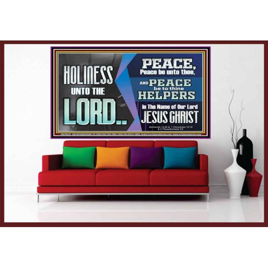 HOLINESS UNTO THE LORD  Righteous Living Christian Picture  GWOVERCOMER10524  