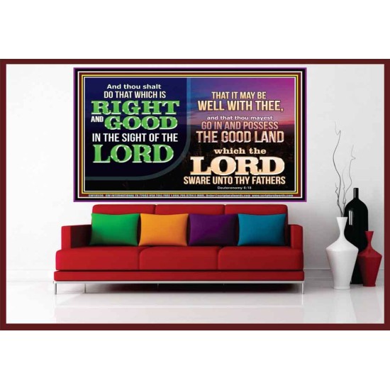 THAT IT MAY BE WELL WITH THEE  Contemporary Christian Wall Art  GWOVERCOMER10536  