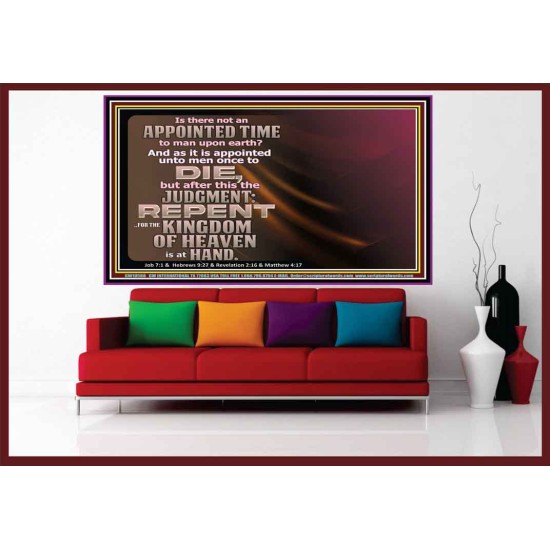 AN APPOINTED TIME TO MAN UPON EARTH  Art & Wall Décor  GWOVERCOMER10588  