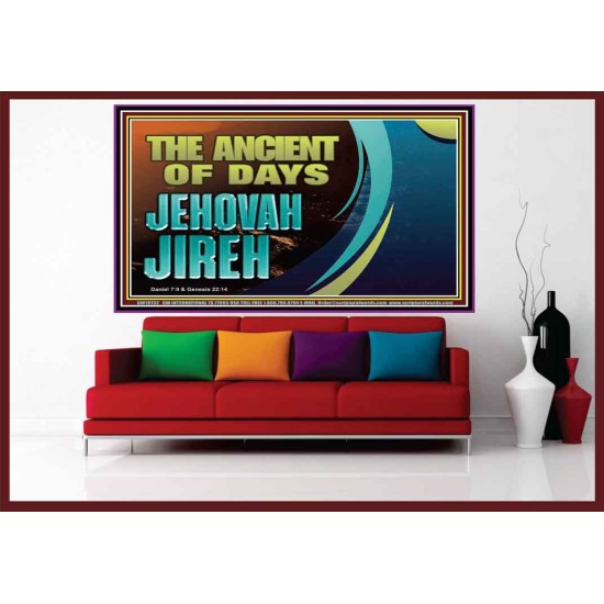 THE ANCIENT OF DAYS JEHOVAH JIREH  Scriptural Décor  GWOVERCOMER10732  