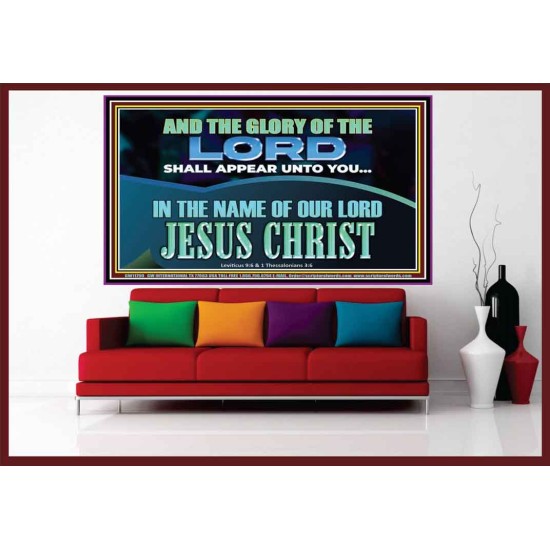 THE GLORY OF THE LORD SHALL APPEAR UNTO YOU  Church Picture  GWOVERCOMER11750  