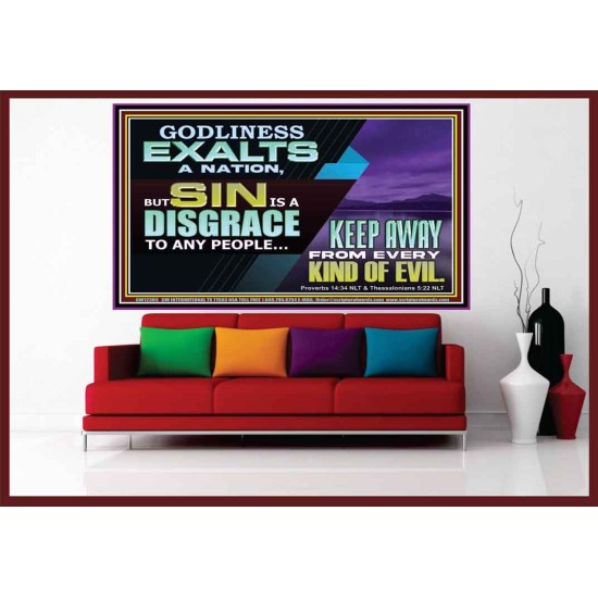 SIN IS A DISGRACE TO ANY PEOPLE KEEP AWAY FROM EVERY KIND OF EVIL  Church Picture  GWOVERCOMER12365  