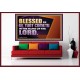 BLESSED BE HE THAT COMETH IN THE NAME OF THE LORD  Ultimate Inspirational Wall Art Portrait  GWOVERCOMER13038  