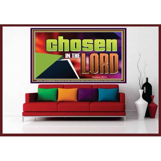 CHOSEN IN THE LORD  Wall Décor Portrait  GWOVERCOMER13099  