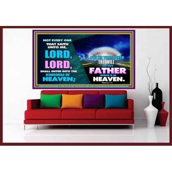 DOING THE WILL OF GOD ONE OF THE KEY TO KINGDOM OF HEAVEN  Righteous Living Christian Portrait  GWOVERCOMER9586  