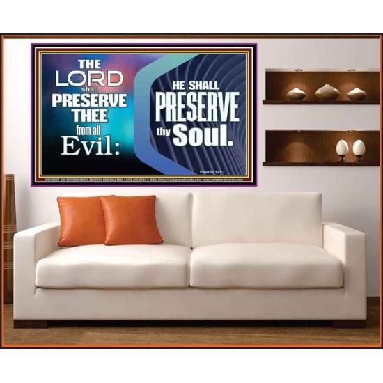 THY SOUL IS PRESERVED FROM ALL EVIL  Wall Décor  GWOVERCOMER10087  