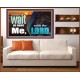 WAIT YE UPON ME SAITH THE LORD  Custom Biblical Paintings  GWOVERCOMER10305  