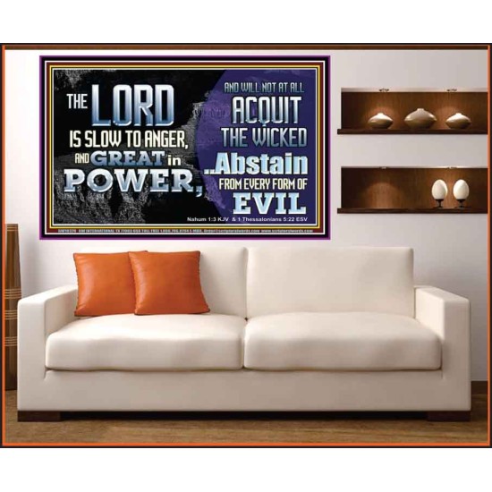 THE LORD GOD ALMIGHTY GREAT IN POWER  Sanctuary Wall Portrait  GWOVERCOMER10379  