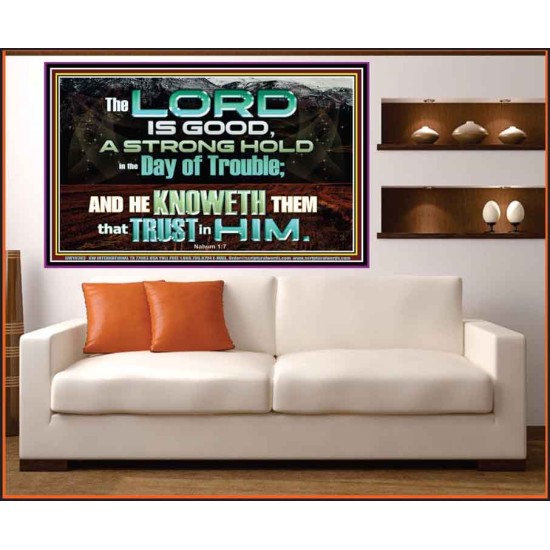 TRY HIM THE LORD IS GOOD ALL THE TIME  Ultimate Power Picture  GWOVERCOMER10383  