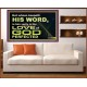 THOSE WHO KEEP THE WORD OF GOD ENJOY HIS GREAT LOVE  Bible Verses Wall Art  GWOVERCOMER10482  