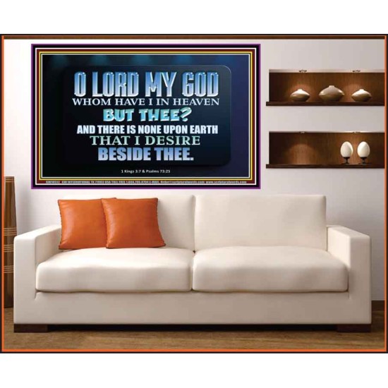 WHOM I HAVE IN HEAVEN BUT THEE O LORD  Bible Verse Portrait  GWOVERCOMER10512  