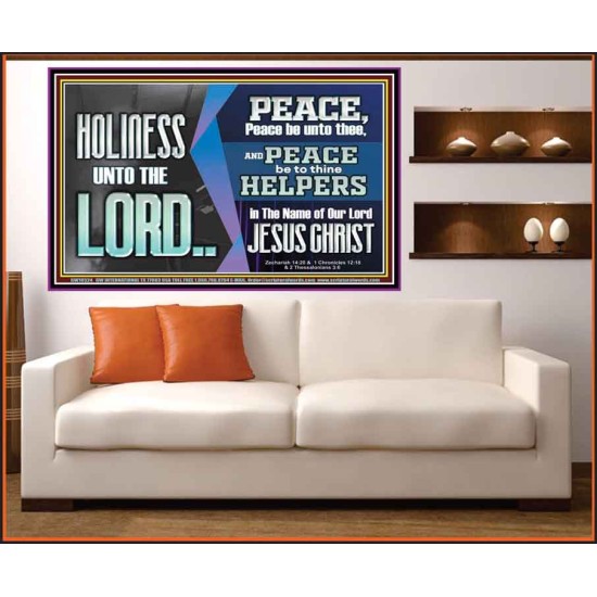 HOLINESS UNTO THE LORD  Righteous Living Christian Picture  GWOVERCOMER10524  