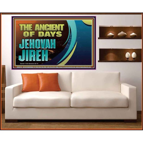 THE ANCIENT OF DAYS JEHOVAH JIREH  Scriptural Décor  GWOVERCOMER10732  