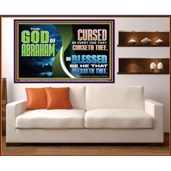 BLESSED BE HE THAT BLESSETH THEE  Religious Wall Art   GWOVERCOMER10776  