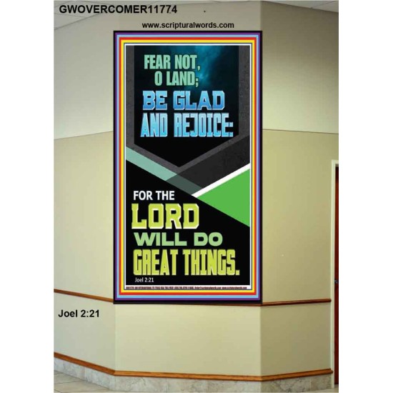 THE LORD WILL DO GREAT THINGS  Christian Paintings  GWOVERCOMER11774  