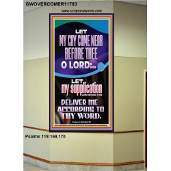ABBA FATHER CONSIDER MY CRY AND SHEW ME YOUR TENDER MERCIES  Christian Quote Portrait  GWOVERCOMER11783  "44X62"
