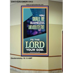 BE ABSOLUTELY TRUE TO OUR LORD JEHOVAH  Eternal Power Picture  GWOVERCOMER11913  "44X62"