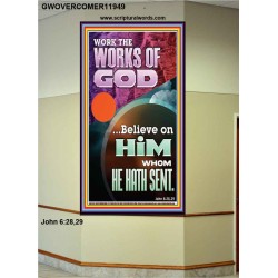 WORK THE WORKS OF GOD  Eternal Power Portrait  GWOVERCOMER11949  
