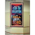 TAKE THE CUP OF SALVATION AND CALL UPON THE NAME OF THE LORD  Scripture Art Portrait  GWOVERCOMER12203  "44X62"
