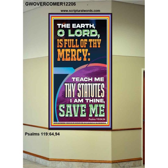 I AM THINE SAVE ME O LORD  Scripture Art Prints  GWOVERCOMER12206  