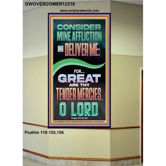 GREAT ARE THY TENDER MERCIES O LORD  Unique Scriptural Picture  GWOVERCOMER12218  