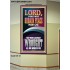 ORDAIN PEACE FOR US O LORD  Christian Wall Art  GWOVERCOMER12291  "44X62"