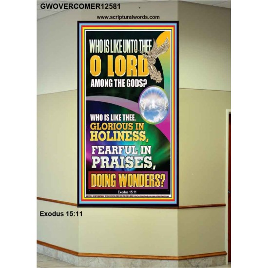 FEARFUL IN PRAISES DOING WONDERS  Eternal Power Portrait  GWOVERCOMER12581  