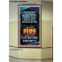 FIRE SHALL TRY EVERY MAN'S WORK  Ultimate Inspirational Wall Art Portrait  GWOVERCOMER9990  "44X62"