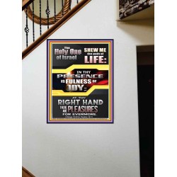SHEW ME THE PATH OF LIFE  Sanctuary Wall Picture  GWOVERCOMER10007  "44X62"