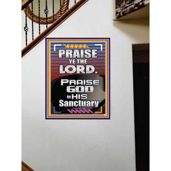 PRAISE GOD IN HIS SANCTUARY  Art & Wall Décor  GWOVERCOMER10061  