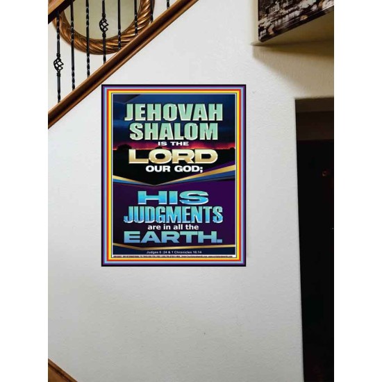 JEHOVAH SHALOM IS THE LORD OUR GOD  Christian Paintings  GWOVERCOMER10697  