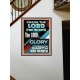 THE LORD GLORY IS ABOVE EARTH AND HEAVEN  Encouraging Bible Verses Portrait  GWOVERCOMER11776  