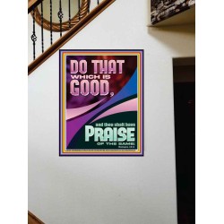 DO THAT WHICH IS GOOD AND YOU SHALL BE APPRECIATED  Bible Verse Wall Art  GWOVERCOMER11870  "44X62"