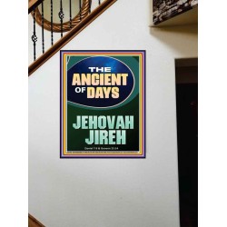 THE ANCIENT OF DAYS JEHOVAH JIREH  Unique Scriptural Picture  GWOVERCOMER11909  "44X62"