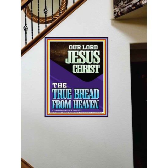 OUR LORD JESUS CHRIST THE TRUE BREAD FROM HEAVEN  Church Portrait  GWOVERCOMER11950  