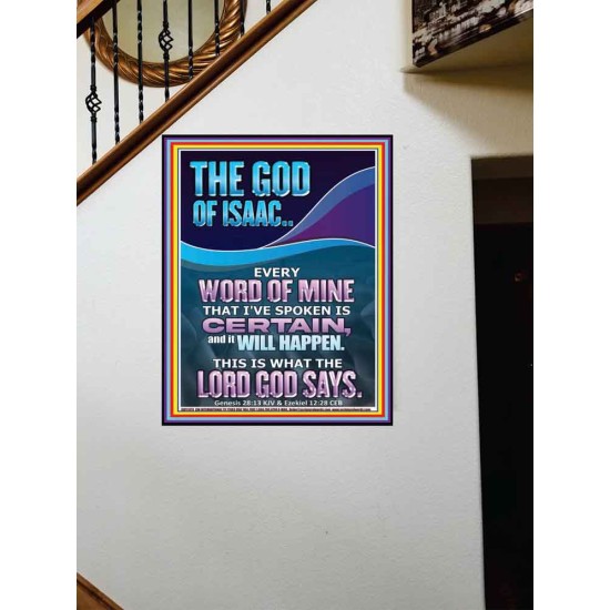 EVERY WORD OF MINE IS CERTAIN SAITH THE LORD  Scriptural Wall Art  GWOVERCOMER11973  